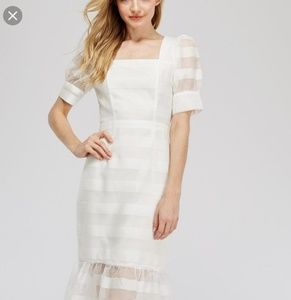 Brand New Dress Never Worn in BLUSH ( not white)